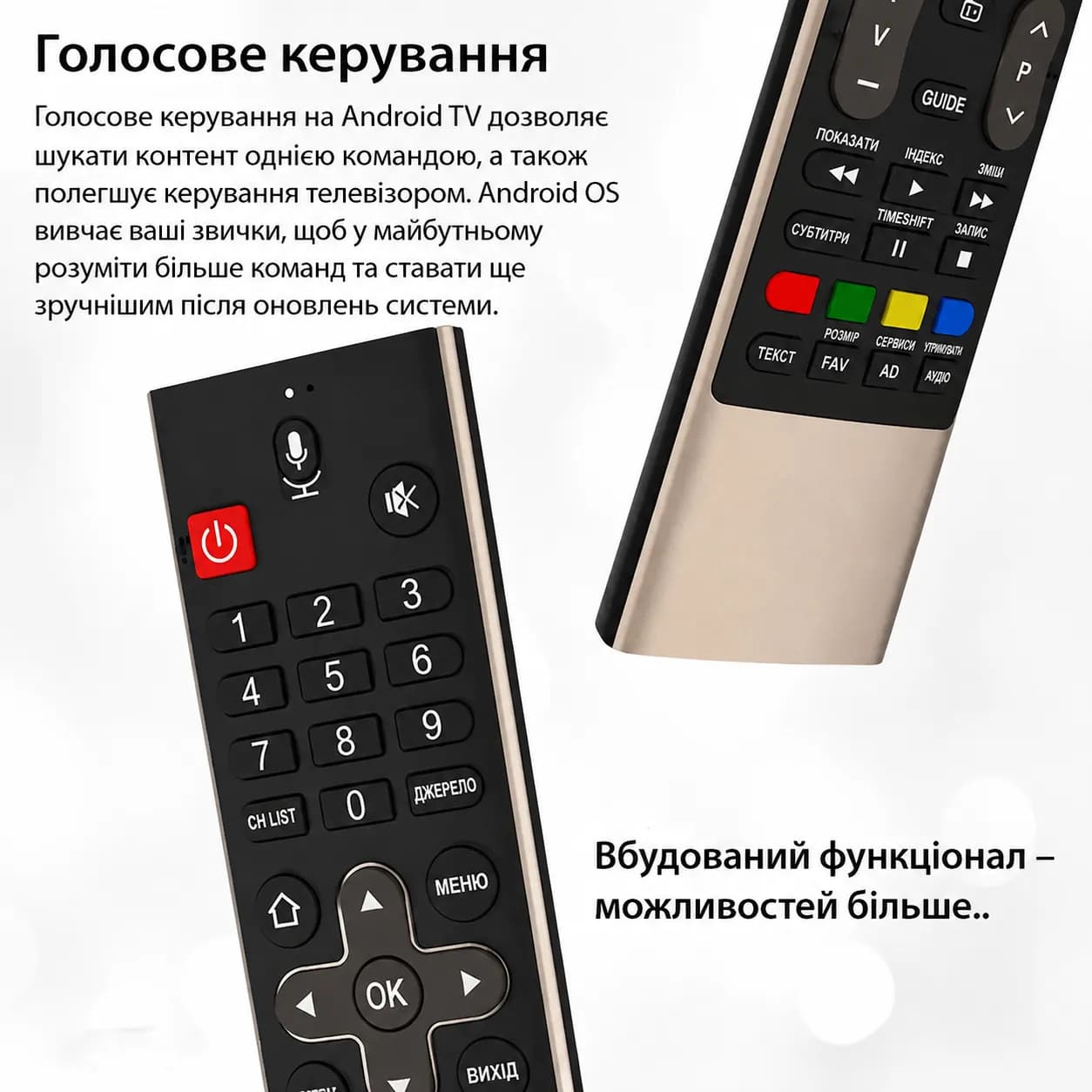 Новий оригінальний HS-7700J пульт дистанційного керування для Skyworth Voice Android 58G2A G6 E6D E3 S5G Netflix Google Play thumbnail 5