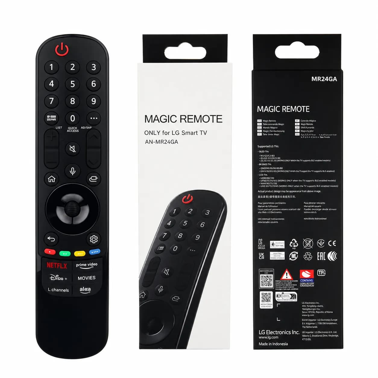 Пульт Magic Remote MR24GA для телевізорів LG Smart TV з голосовим керуванням thumbnail 2