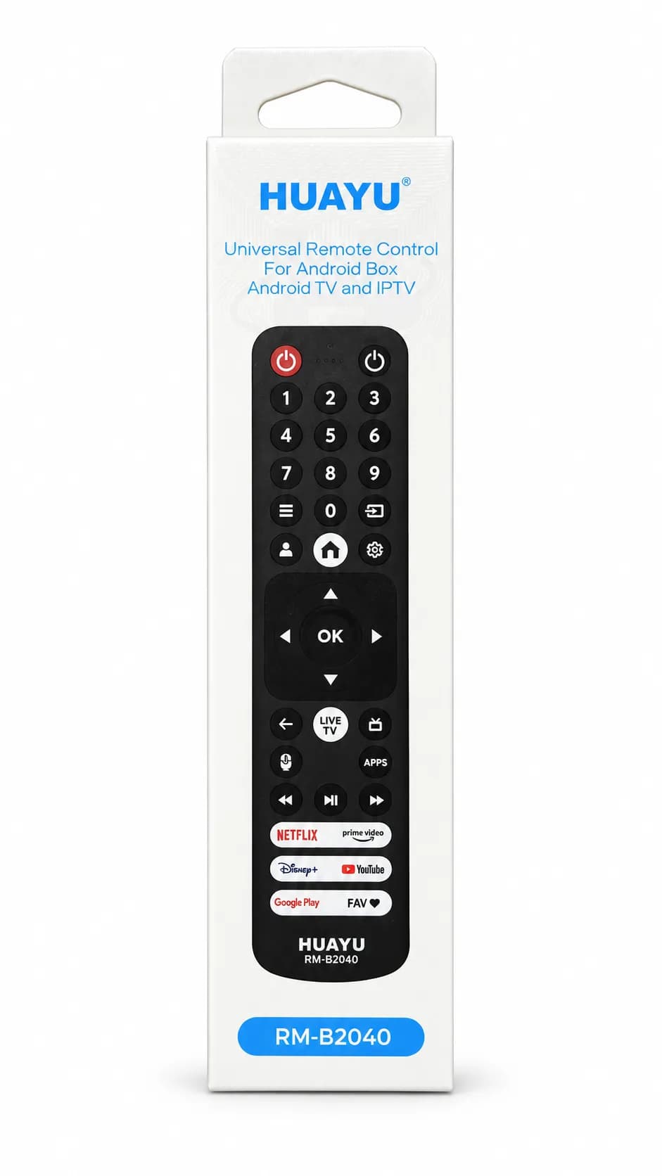Пульт Huayu RM-B2040 для Android TV / IPTV thumbnail 2