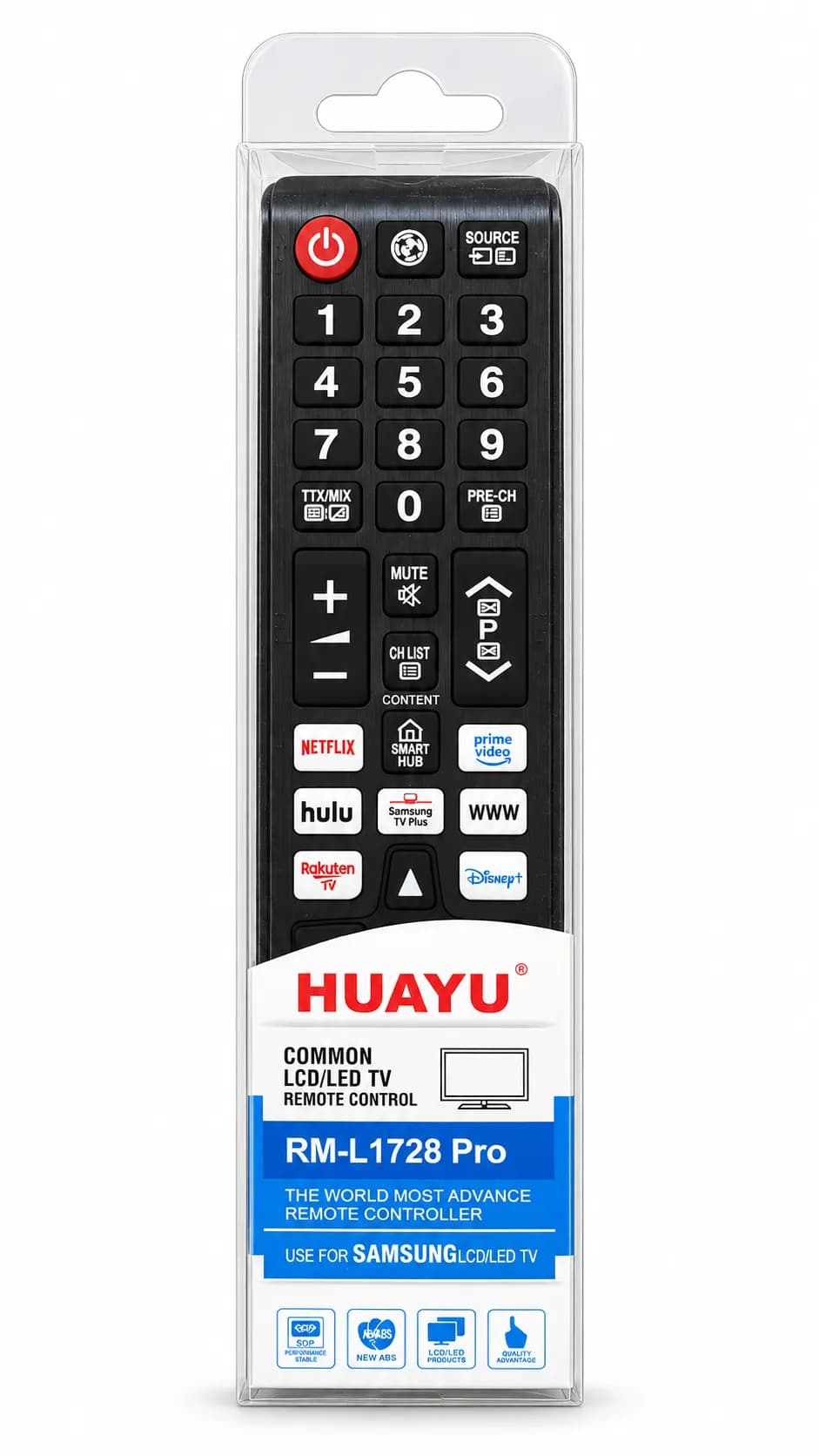 Пульт Huayu RM-L1728 Pro для Samsung TV thumbnail 2