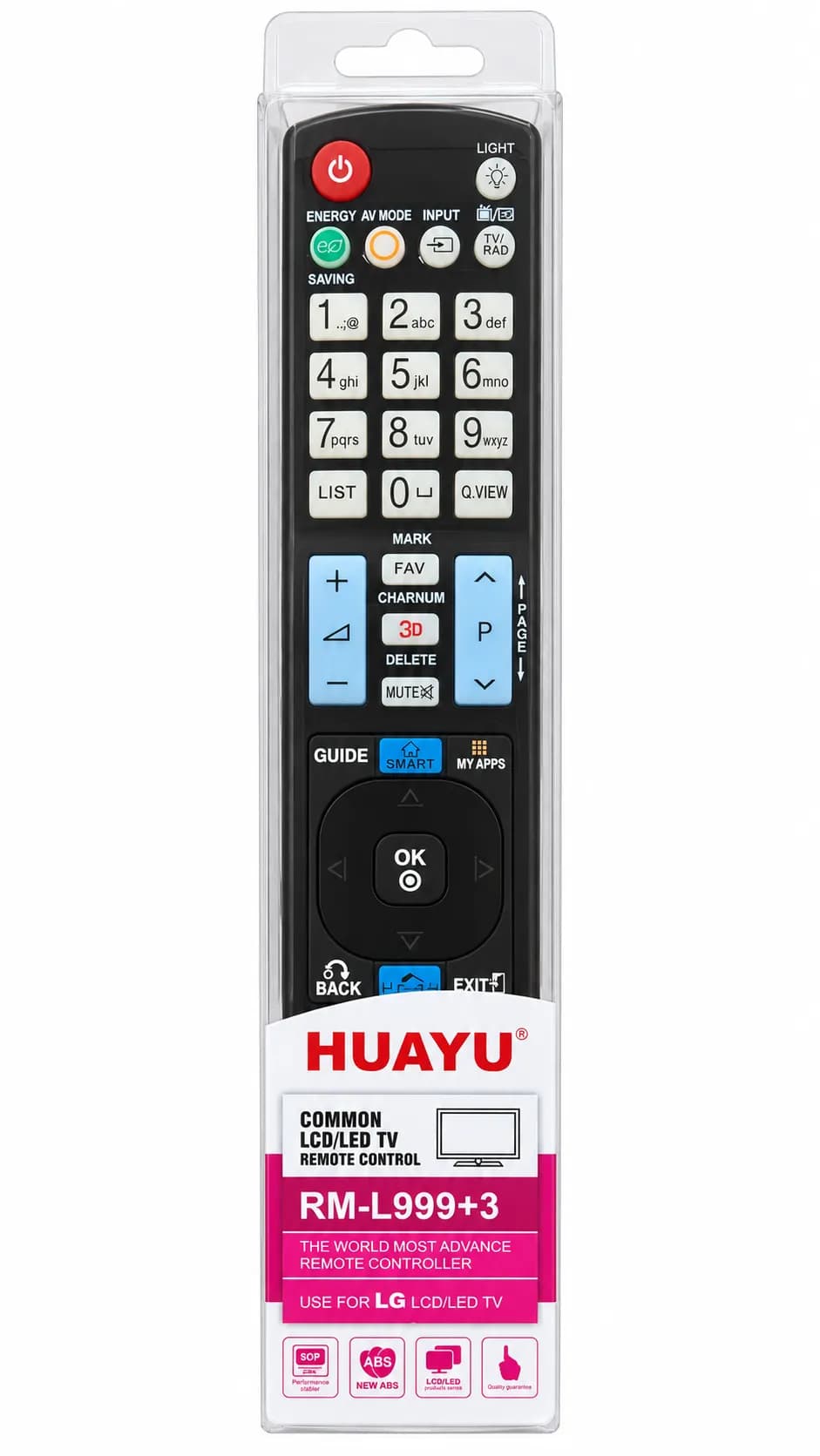 Універсальний пульт LG RM-L999+3