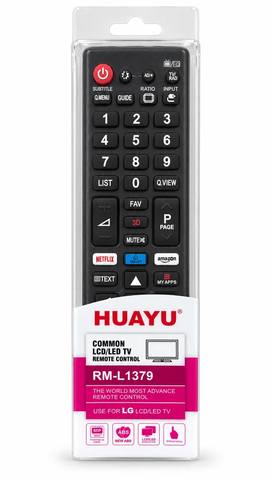 Пульт Huayu RM-L1379 для LG LCD/LED TV thumbnail 2