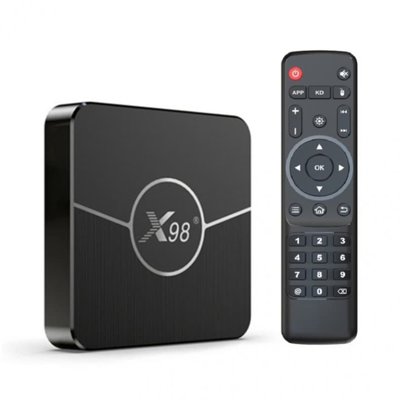 Смарт ТV Приставка X98 Plus Android 11 Amlogic S905W2 (Android Smart TV BOX, Андроид Смарт ТВ Приставка, Андроїд ТБ бокс)