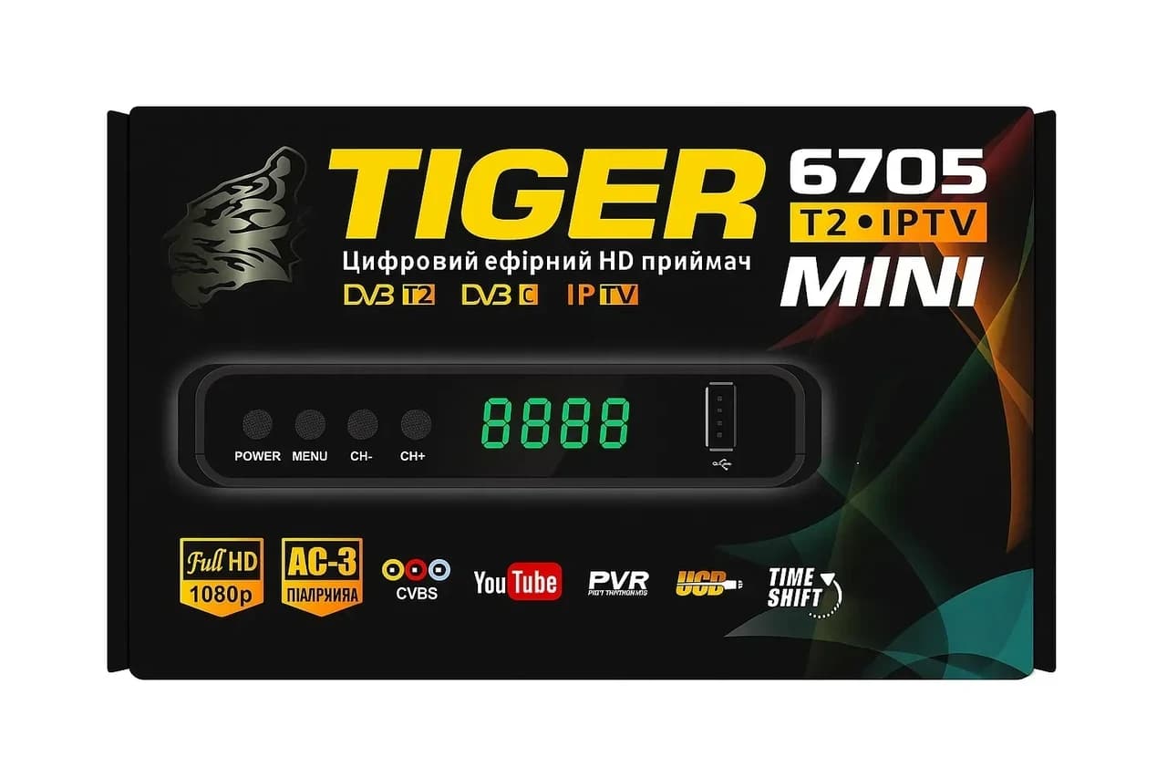 Tiger T2 IPTV Mini 6705 DVB-T2