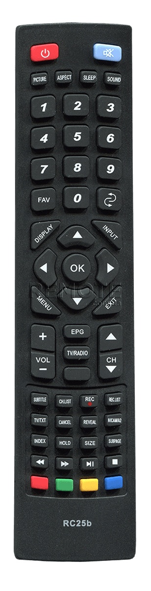 Пульт для телевізора Supra RC-25B NEW [LCD, LED TV]