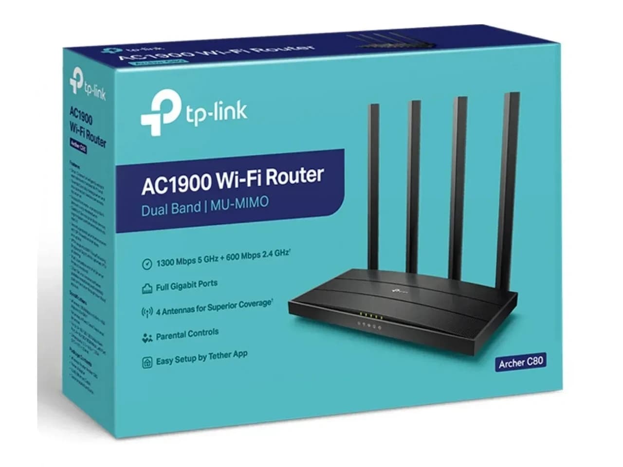TP-Link ARCHER C80 маршрутизатор thumbnail 4