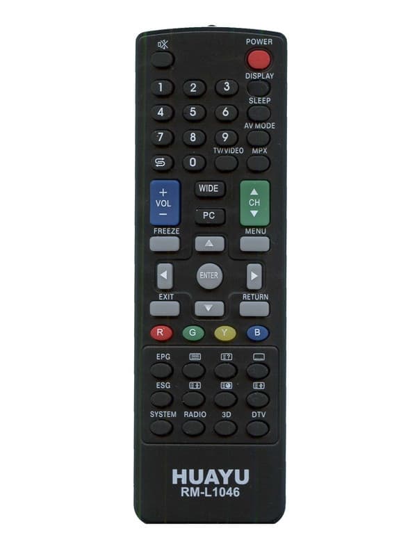 Універсальний пульт HUAYU RM-L1046 для телевізорів Sharp