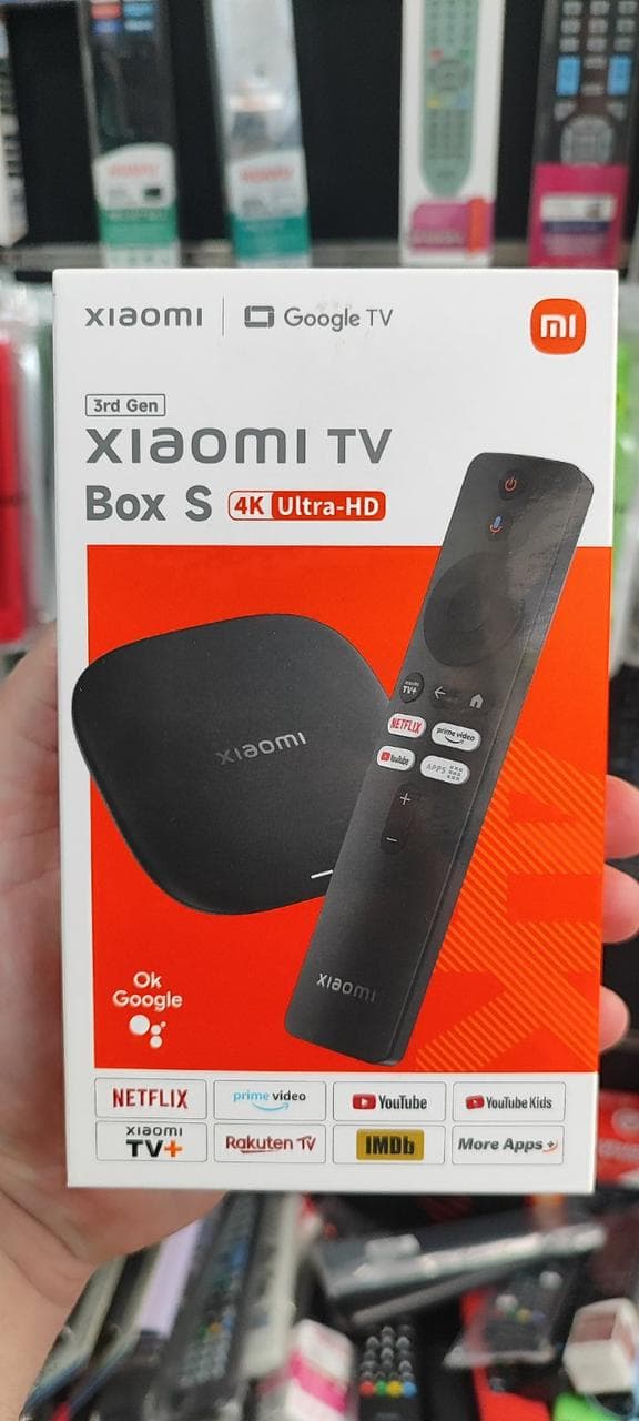 Смарт ТВ Приставка Xiaomi Mi Box S 4K 3rd Gen 2025 Global, NETFLIX, Google TV 2/32 thumbnail 4