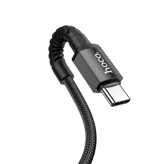 Кабель Hoco X71 Especial Type-C to Type-C (60W, 1m) - Black thumbnail 3