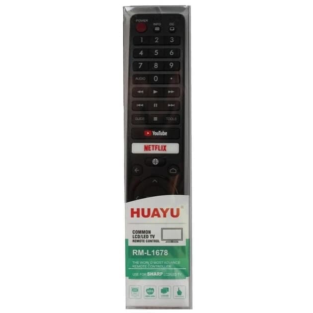Універсальний пульт HUAYU для SHARP RM-L1678 (HQ) thumbnail 2