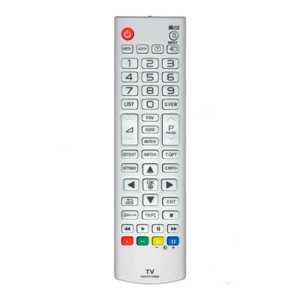 Пульт для телевізора LG AKB73715639 (сірий корпус)