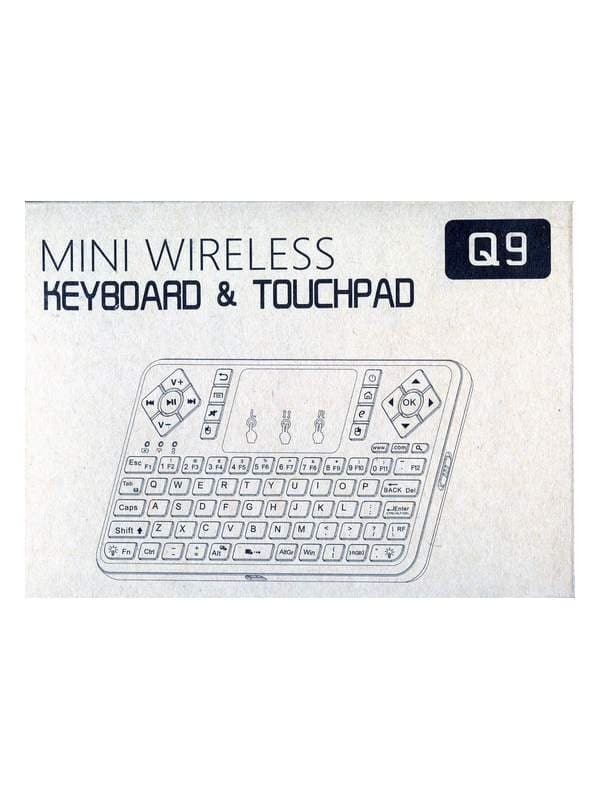 Бездротова клавіатура Air Mouse Q9 з тачпадом thumbnail 3