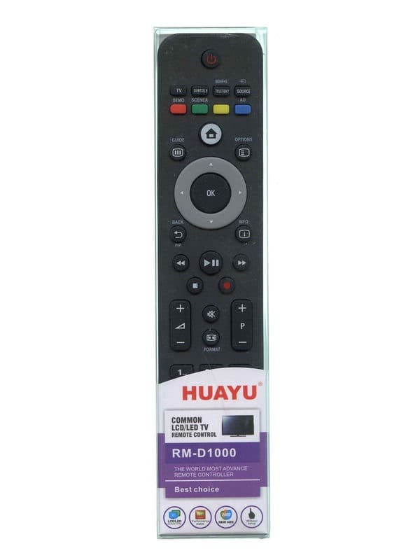 Універсальний пульт HUAYU RM-D1000W для телевізорів Philips thumbnail 2