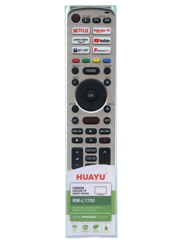 Універсальний пульт HUAYU RM-L1700 для телевізорів Panasonic thumbnail 2