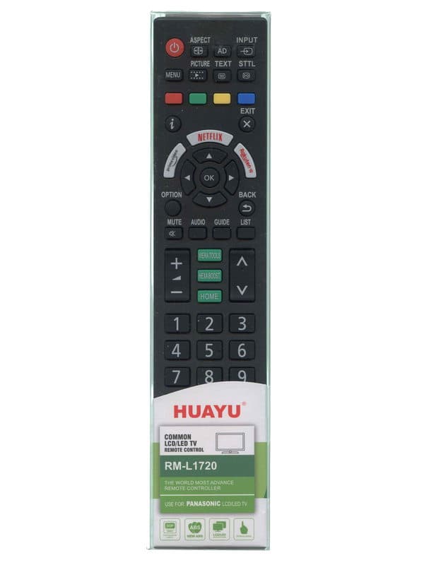 Універсальний пульт HUAYU RM-L1720 для телевізорів Panasonic thumbnail 2