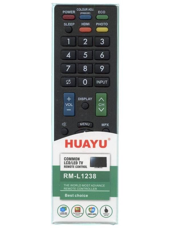 Універсальний пульт Huayu RM-L1238 для телевізорів Sharp thumbnail 2