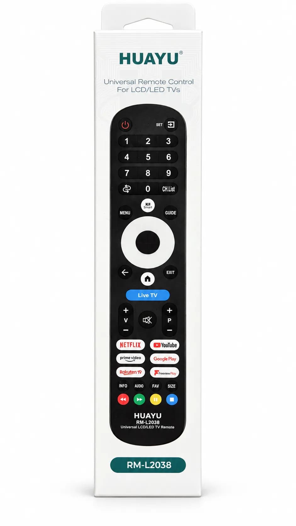 Пульт універсальний Huayu RM-L2038 для LCD/LED TV