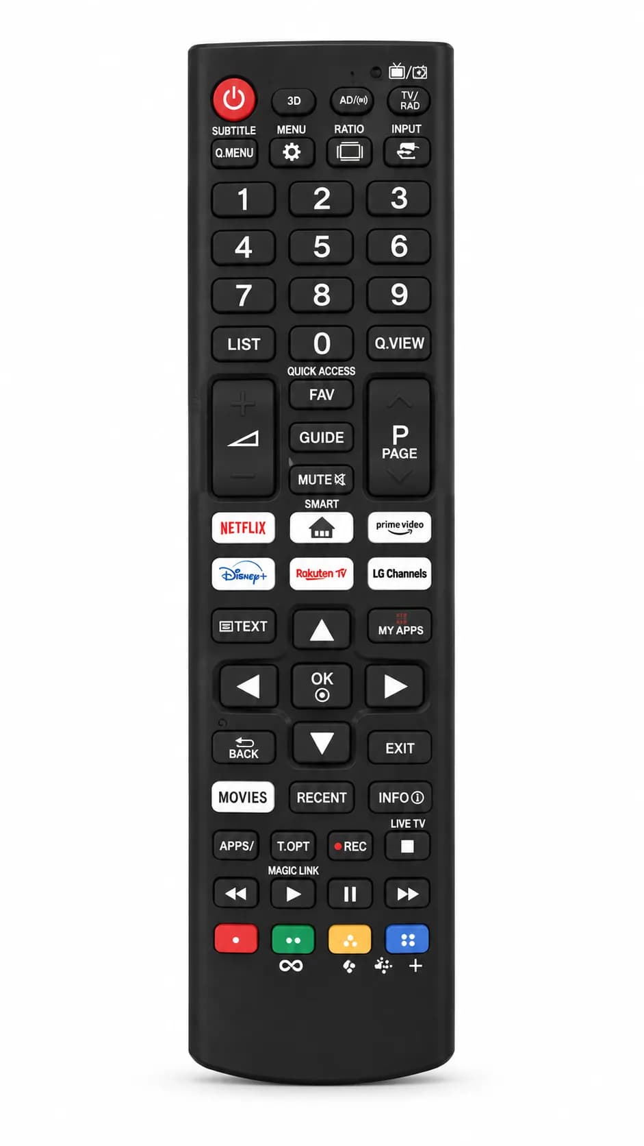 Пульт для телевізорів LG Huayu RM-L1726 V2