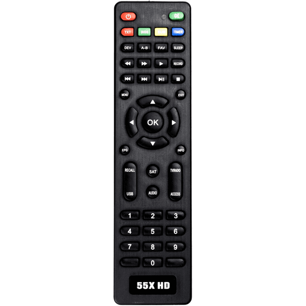 Пульт HD 50X, 55X, 55X Plus, Alphabox X4 HQ