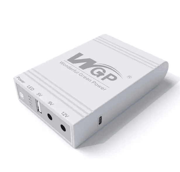 Джерело безперебійного живлення для роутера WGP mini DC UPS 10400 mAh 38Wh