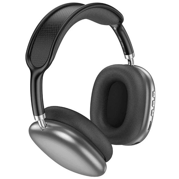 Бездротові навушники Borofone BO22 з мікрофоном (Bluetooth 5.3, Карта пам'яті, AUX, повнорозмірні) - Чорний