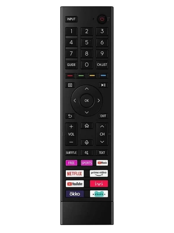 Пульт для телевізора Hisense ERF3E80H з голосовим пошуком
