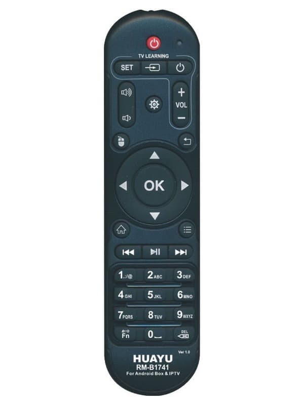 Універсальний пульт Huayu RM-B1741 для Android Box та IPTV