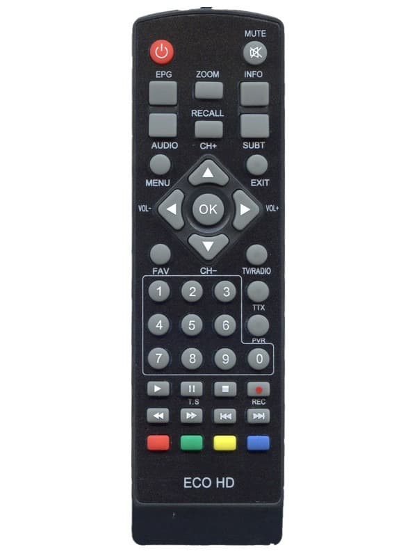 Пульт для супутникового тюнера Orto Eco HD