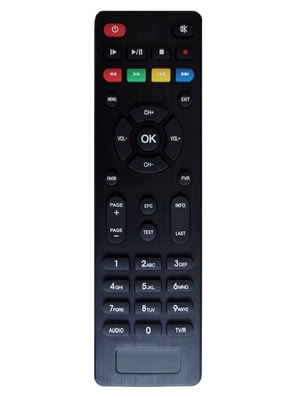 Пульт для тюнера Satcom T570 HEVC DVB-T2