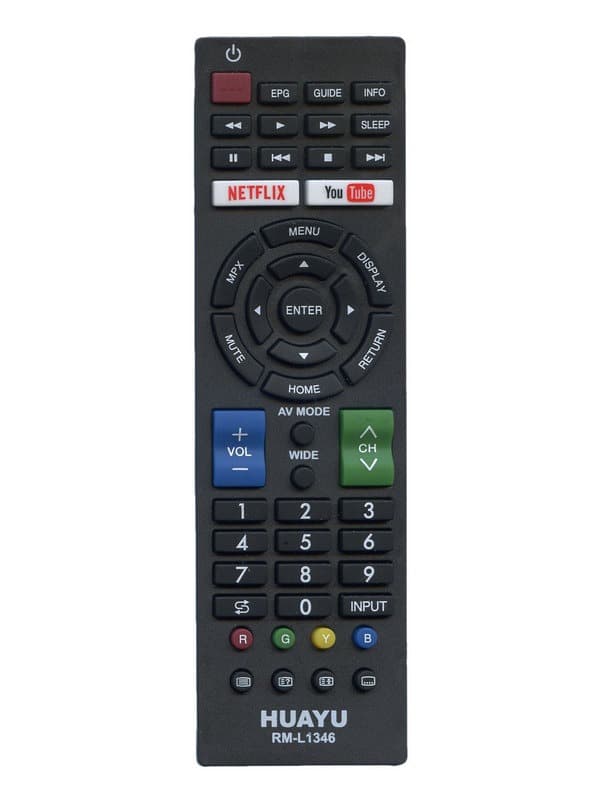 Універсальний пульт Sharp RM-L1346 з кнопкою Netflix