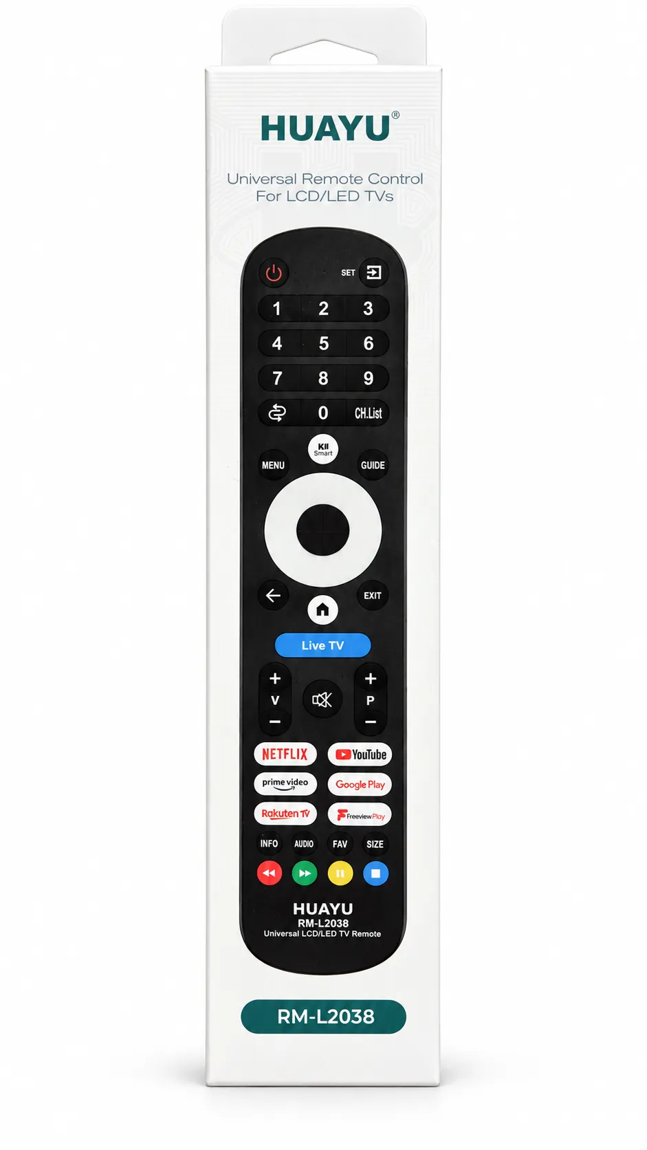 Пульт універсальний Huayu RM-L2038 для LCD/LED TV