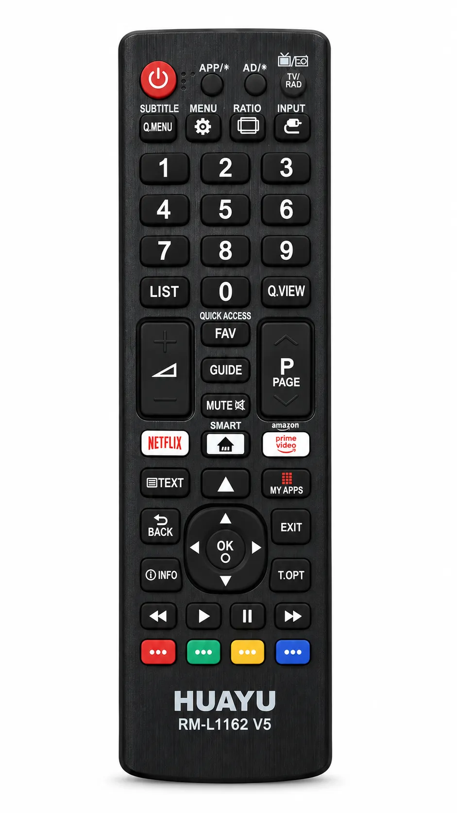 Універсальний пульт Huayu RM-L1162 V5 для LG