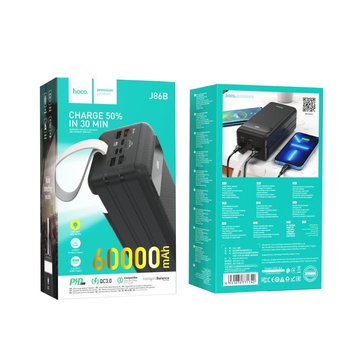 Power Bank Hoco J86B 22.5W швидка зарядка 60000 mAh 557719 фото