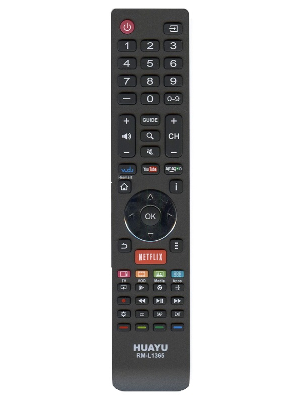 Пульт для Телевізора HISENSE RM-L1365