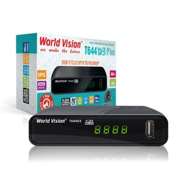 World Vision T644M3 FM Т2 тюнер Iptv 50187 фото