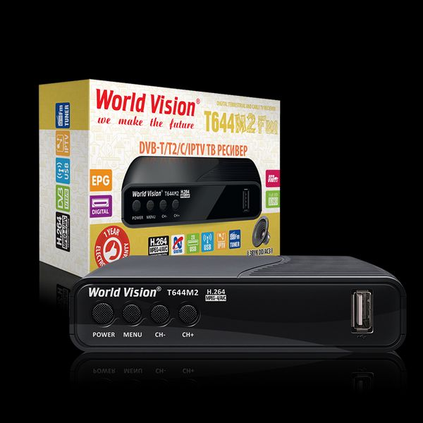 World Vision T644M2 Fm DVB-T2 50300 фото