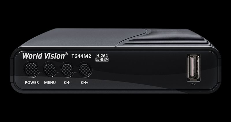 World Vision T644M2 Fm DVB-T2 50300 фото