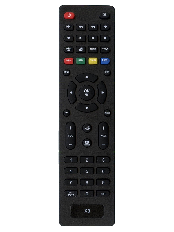 Пульт для супутникового тюнера+T2 Openfox X8 combo HD