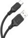 Кабель USB Hoco X90 Cool Silicone 3A USB Type-C Cable Black 00987 фото 2