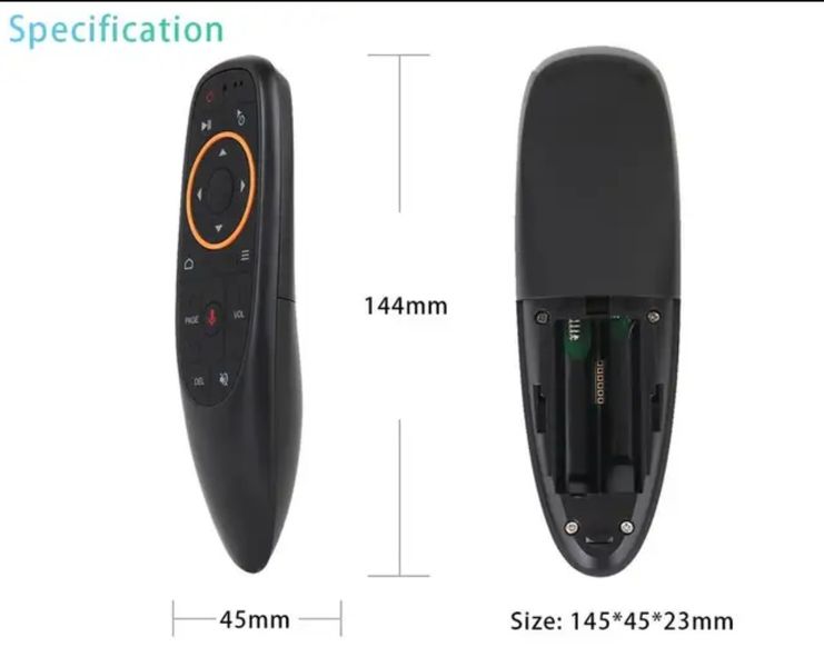 G10S Air mouse USB 2.4G з гіроскопом і мікрофоном BAZG10S фото