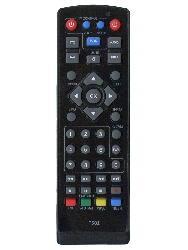 Пульт для тюнера Satcom T501 DVB-T2